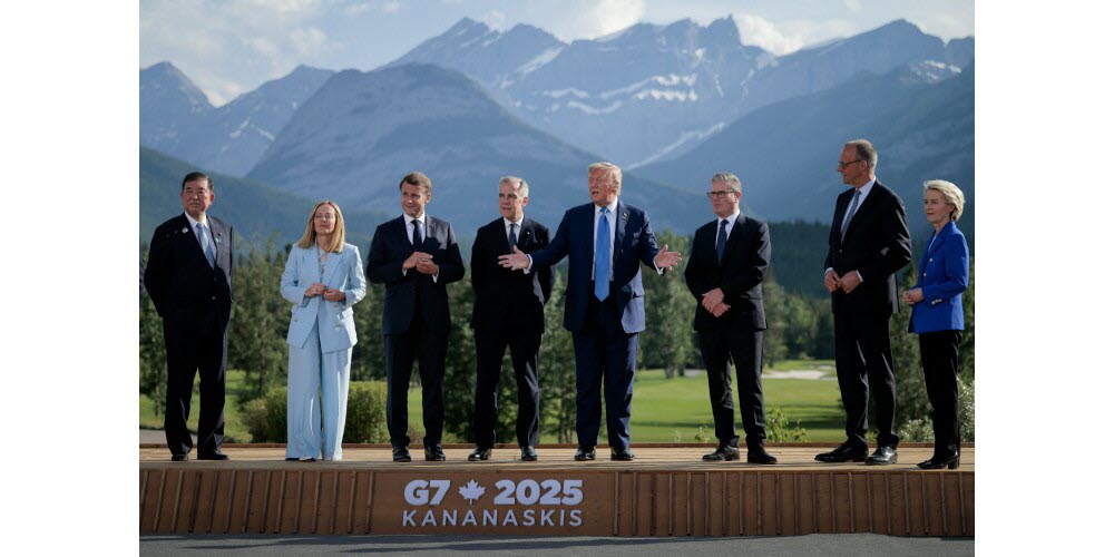 Les dirigeants du G7 réunis à Kananaskis en 2025