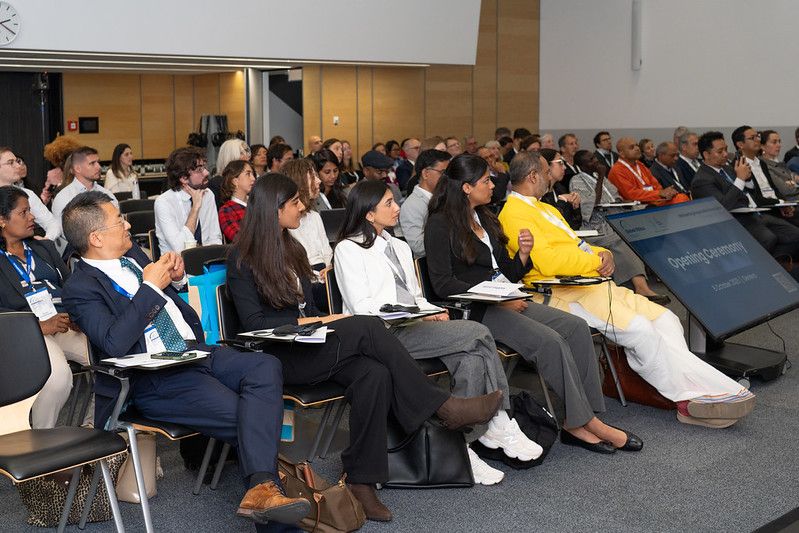 Le public du Global Ethics Forum 2025, venu de 39 pays